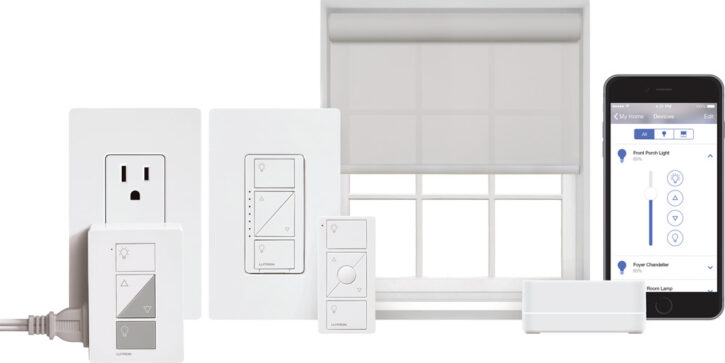 Lutron Caseta Family With Shade