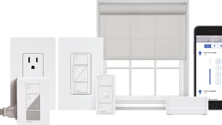 Lutron Caseta Family With Shade
