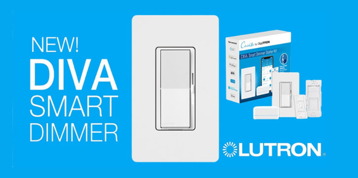 Lutron DIVA smart dimmer