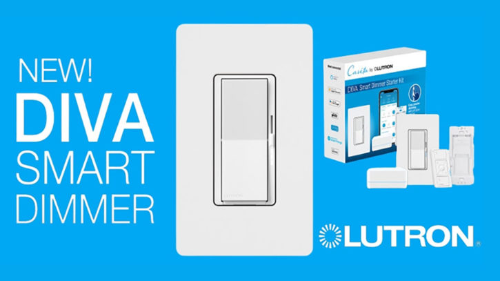 Lutron DIVA smart dimmer